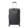 thumbnail image 3 of TUCCI ITALY Volaro Unisex Adult 3-Piece Hardside Spinner Luggage Set, Lightweight (20/24/28") - Black, 3 of 7