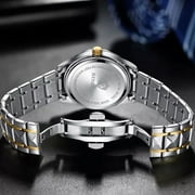 Stainless Steel Watches Waterproof Luminous Business Men Watch Casual Quartz Wristwatch