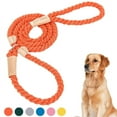 thumbnail image 2 of Dog Leash Slip Rope Lead Leash Strong Heavy Duty Braided Rope No Pull Training Lead Leashes for Medium Large Dogs, 2 of 6