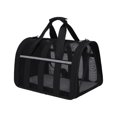 thumbnail image 2 of XYAIYT Soft Sided Pet Carrier for Small Medium Pets Dogs Up to 15 Lb Portable Foldable Travel Carrier with Adjustable Shoulder Strap Long Lasting Mesh Design for Safe Transport, 2 of 6