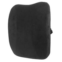 PAMINGONO 1Pc Ergonomic Lumbar Cushion for Back Support and Comfortable Lounger Use Black