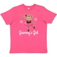 thumbnail image 3 of Inktastic Grammy Girl Ballerina Monkey Youth T-Shirt, 3 of 5