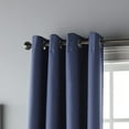 thumbnail image 2 of Nanshing Belissa Blackout Thermal Single Curtain Panel with Grommet Top, Navy, 54" x 84", 2 of 5