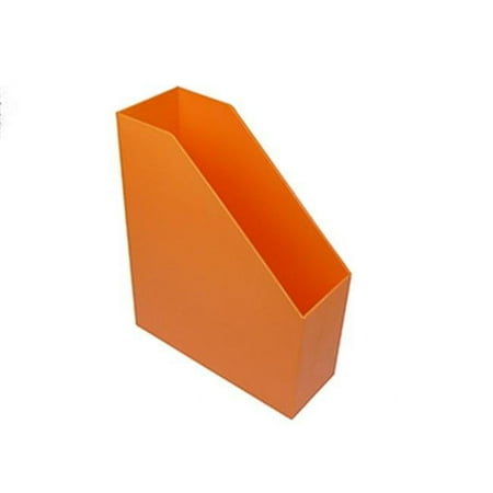 UPC: 0008893777092 | Romanoff Products ROM77709 Magazine File Orange 9.5X3.5X11.5