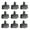 610-Resin, variant on BUCKLOS 10PCS Bike Disc Brake Pads for TRP Tektro Shimano MT200 Deore Br-M575 M525 M515 T615 T675 M505 M495 M486 M485 M475, Bicycle Disk Brakes Pads for Mountain Bike/Electric Bike/Road/Scooter/Ebike