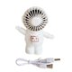 thumbnail image 5 of 5x Ventilador de Mano Personal Maquillaje Ventilador Facial USB Recargable Enfriador de Aire Mini Pequeño Ventilador Portátil Ventilador de Bolsillo P 5 piezas, 5 of 5
