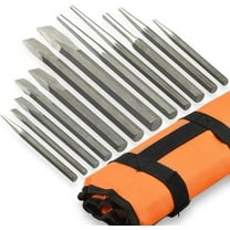 NEIKO 02623A Cold Chisel and Punch Set | 12 Piece | Cr-V Steel | Remove Pins and Bushings | Cut or Split Steel Objects