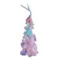 thumbnail image 2 of Conejo Orejón con Vestido de Flores Rosa - Muñeco de Trapo Suave para Niñas, Decoración de Habitación Infantil y Regalo de Cumpleaños - Decoración de ascua, 2 of 5