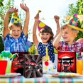 thumbnail image 4 of JOYGATHER - 24 bolsas de recuerdos de fiesta con asas, con tem&aacute;tica de ninja, bolsas de dulces con 4 tipos diferentes para fiesta de cumplea&ntilde;os, 4 of 7