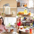 thumbnail image 5 of Glass Pitchers,32oz,Wide Mouth Leak-proof Glass Water Pitcher, 5 of 5