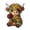 B, variant on Yucurem Stained Resin Usb Plug Animal Lamp Decorative Animal Tabletop Night Light W/ Soft Lighting For Living Room Bedroom Home Decor (Mouse)