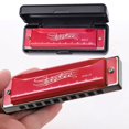 thumbnail image 2 of Beginner Harmonica – 10 Hole Musical Instrument for Learning And Play, Portable Harmonica for Music Education, Practice And Fun Exploration, 2 of 9