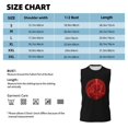 thumbnail image 6 of Red Logo Tool Band Men's Tank Top Lightweight Summer Sleeveless Tee Shirt Muscle Tank Tops Workout T-Shirts Casual Athletic Undershirts, 6 of 7