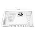 thumbnail image 2 of Nail Art Manicure Silicone Mat Foldable Washable Soft Table Cover Pad For Stamping Reverse Stamp, 2 of 7