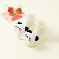 thumbnail image 2 of XEGLSBU 2 Pack Toddler Socks 3T-4T Baby Socks for Soft Cute Cartoon Animal Design Socks for Boys Girls Toddlers Comfortable Breathable Everyday Wear Toddler Socks 4T-5T Girls Size 0-1 Years, 2 of 3