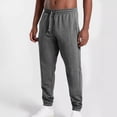 thumbnail image 2 of cfhntfmh Men's Sweatpants with Pockets Soft Stretch Elastic Low Waisted Lounge Pants for Yoga Gym Workout Jogger, 2 of 6