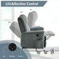 Power Lift Recliner Chair with Massage and Heat for Elderly