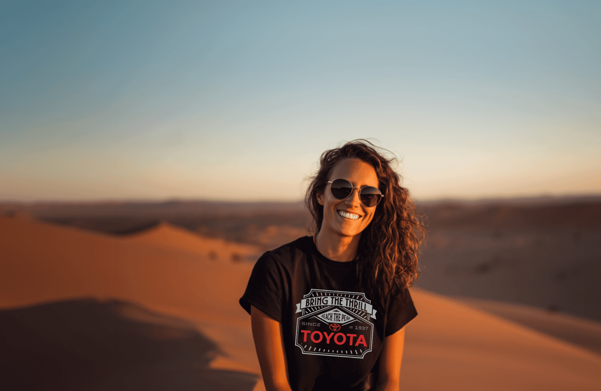 Toyota Womens Off Road 4x4 Apparel Black Crop Top