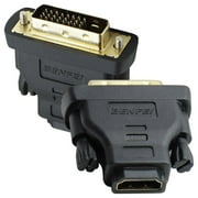 BENFEI DVI Male to HDMI Female Adapter - Black (Pair Set of 2)