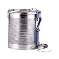 thumbnail image 3 of lingqin Mesh Tea Ball Infuser Accessory Lightweight Filter for Restaurant Home Stews 10cmx11cm, 3 of 9