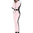 thumbnail image 2 of Up to 65% off Pitauce Ski Suit Women One Piece Slim Snowsuit Winter Waterproof Windproof Hooded Jumpsuit Insulated Warm Snowboard Romper, 2 of 8