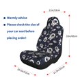 thumbnail image 3 of Uemuo Cartoon Spaceship Pattern Car Seat Covers for Front Seats Waterproof Seat Covers for Cars, Universal Auto Front Seats Protector Fits for Car-1, 3 of 6