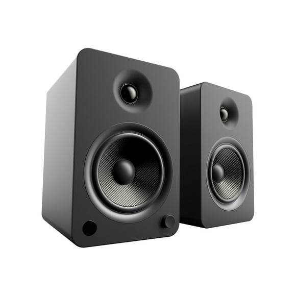 Kanto YU6 - Speakers - bookshelf - wireless - Bluetooth - 200 Watt (total) - 2-way - matte black