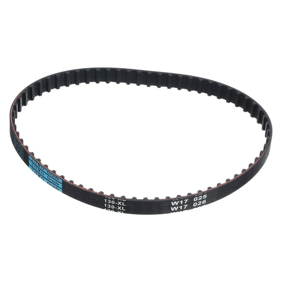 130XL 037 Timing Belt 65 Teeth Rubber Geared Cogged Belt, 0.37" Width, 0.20" Pitch