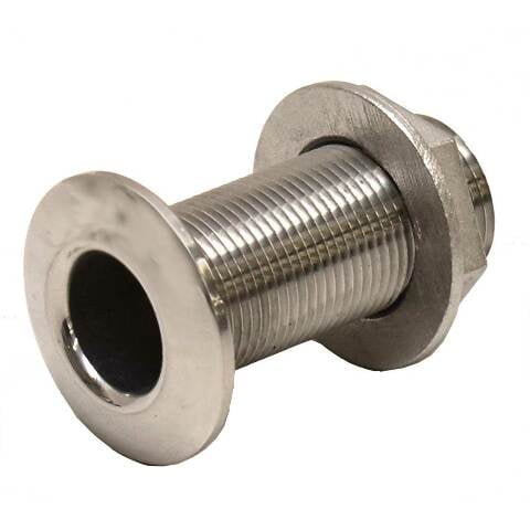 attwood Stainless Steel Oval Hawse Pipe 4x1-1/16 Attwood Oval Side Light - Green Vertical Stainless Steel - 2nm