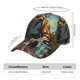 thumbnail image 2 of Balery Skeleton Chef BBQ Scene Gorra de béisbol de tamaño ajustable para correr, entrenar y actividades al aire libre. Gorra de papá para todas las estaciones., 2 of 6