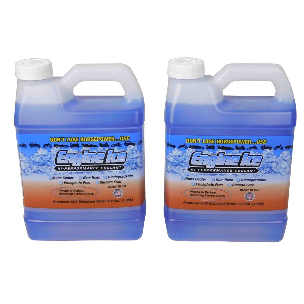 Engine Ice 1/2 Gal HiPerformance NonToxic TYDS008 Coolant 64oz 2