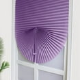 thumbnail image 4 of Waterproof Shades Window Cordless Pleated Curtain Free Punching Tie Up, 4 of 12