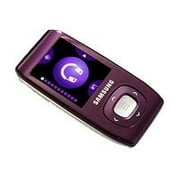 Angle View: Samsung YP-T9JQU - Digital player - 2 GB - purple