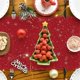 thumbnail image 2 of Christmas Birds Table Runner, Seasonal Winter Xmas Holiday Kitchen Dining Table Decoration, 2 of 5