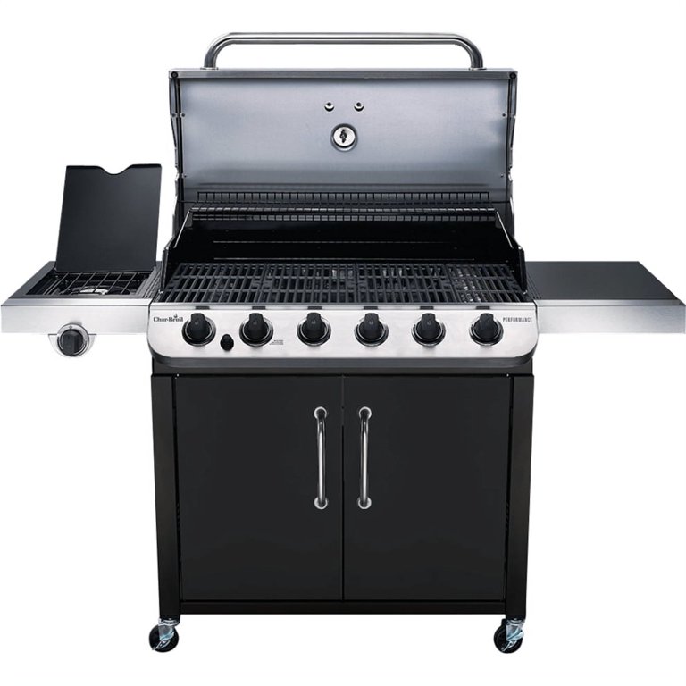 Char Broil 463245917 Performance 6 Burner Gas Grill Walmart