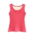 thumbnail image 1 of UPPADA Débardeurs d'Été pour Femmes, Col Ras du Cou Décontracté, Haut Rayé, Chandails Sans Manches Confortables, Tenue Quotidienne, Rose Vif, G, 1 of 8