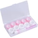 thumbnail image 2 of Estuche para 5 pares de lentes de contacto, estuche para lentes de contacto, kit de viaje portátil, estuche colorido para guardar lentes de contacto, color rosa, 2 of 5