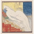 thumbnail image 3 of Francois-Louis Schmied 15x15 Black Modern Framed Museum Art Print Titled - History of Princess Boudour Pl.05 (1926), 3 of 5