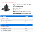 thumbnail image 2 of Engine Mount - Compatible with 2011 - 2019 Dodge Durango 2012 2013 2014 2015 2016 2017 2018, 2 of 2