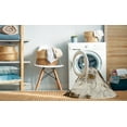 thumbnail image 2 of Ahgly Company Machine Washable Indoor Rectangle Abstract Gold Area Rugs, 8' x 12', 2 of 7