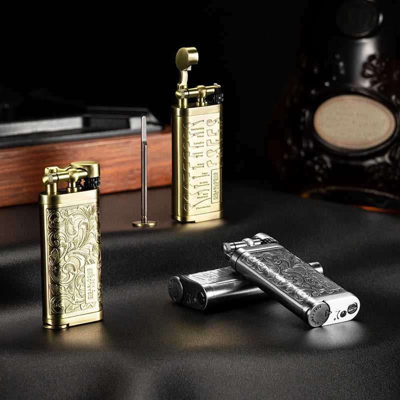 Cigar Lighter Retro Flame Multi-Function Pipe Lighter Clp-23Hn1