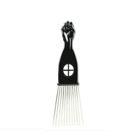 Fashion Wig Braid Black Curly Hair Afro Hair Hair Styling Tool Metal Teeth Afro Pick Comb 2