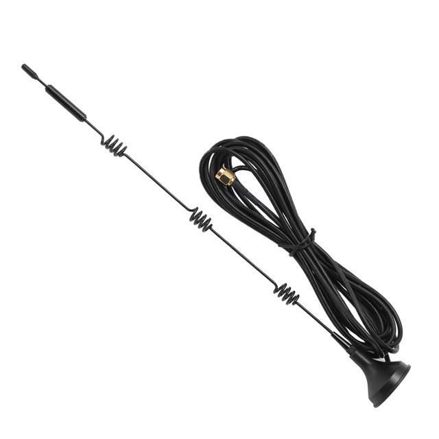 Digital Antenna, Vertical Polarization Easy Detachable 50W 50 Ohm SMA Inner Screw Inner Pin 15DBI Radio Antenna for Wireless Monitoring for Smart Homes