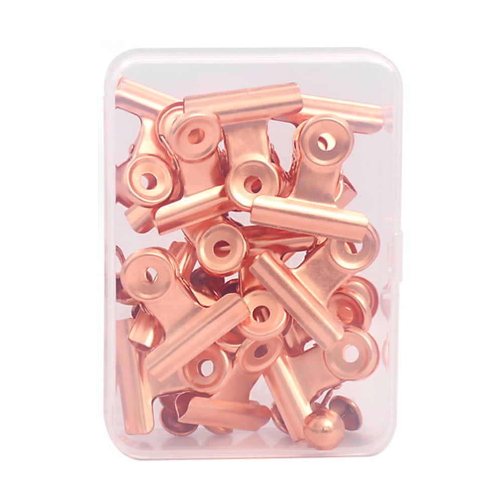 FRCOLOR  Mini Paper Clips Clamp Metal Binder Office Thumbtacks Set Miss