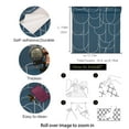 thumbnail image 5 of UMIGGEE 17.7-in x 118-in Peel and Stick Wallpaper Modern Blue Geometric Wallpaper Self-Adhesive Removable Contact Paper Matte Wallpaper for Home Decoration and Furniture Renovation Cabinet, 5 of 6