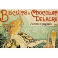 thumbnail image 2 of Art.com Biscuits and Chocolate Delcare Stretched Canvas Print Wall Art by Alphonse Mucha, 24" x 16", 2 of 4
