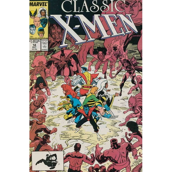 Classic X-Men #14 VF ; Marvel Comic Book