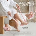 thumbnail image 2 of Easy-Reach Deep Cleaning Foot Brush,15.7" Toe Scrubber Brush Long Handle,Long Handle Toe Cleaning Brushs for Seniors, Bariatric (Blue), 2 of 8
