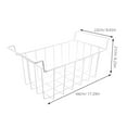 thumbnail image 2 of EXHUMKY Freezer Organization Basket For Chest Freezer Iron Wire Design 1Pcs, 2 of 8