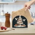 thumbnail image 2 of Yayeee Napkin Holder for Table Kitchen Paper Tissue Organization, White Halloween Christmas Trees, 2 of 8